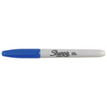 Marcador permanente Sharpie punta fina azul