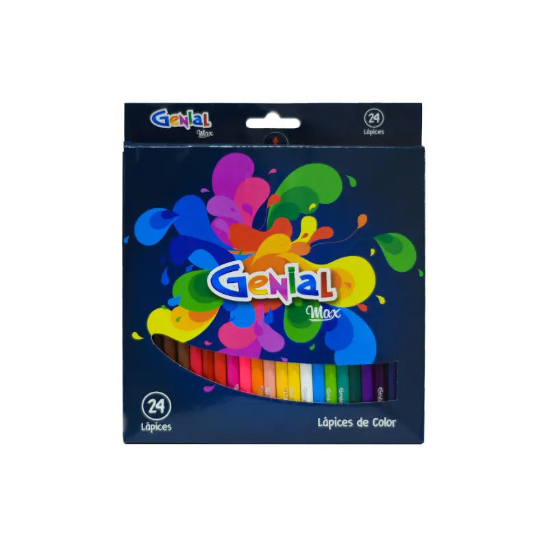 Colores Genial Largos 24 Colores — Unidad