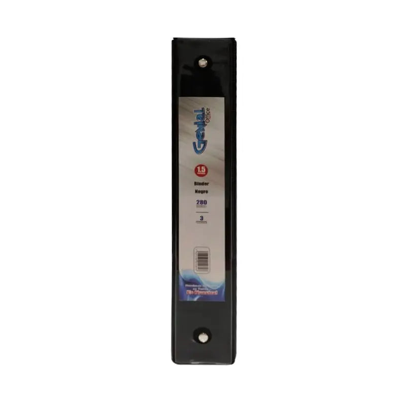Binder Genial 1.5pulg. Negro