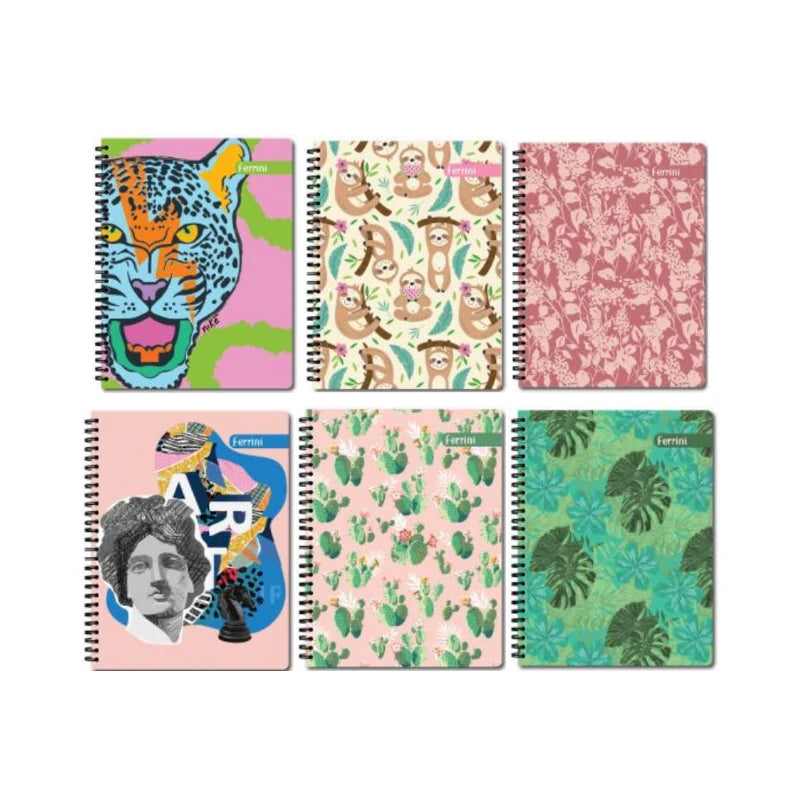 Cuaderno Espirar Ferrini P/D 5Mat