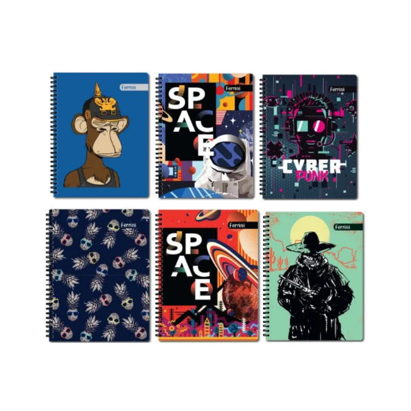 Cuaderno Espirar Ferrini P/D 5Mat