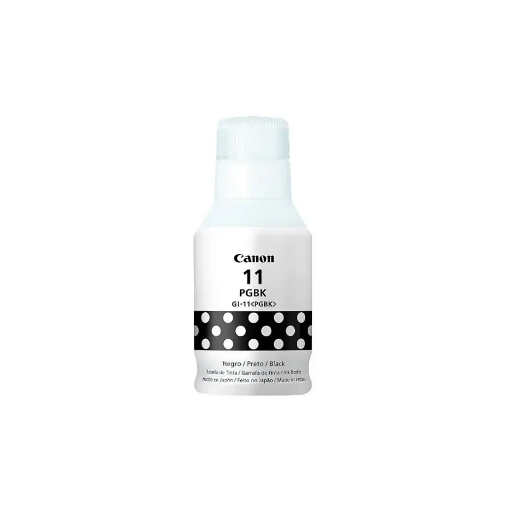 Tinta Canon GI-11 Negro — Tinta de Recarga para Impresoras PIXMA