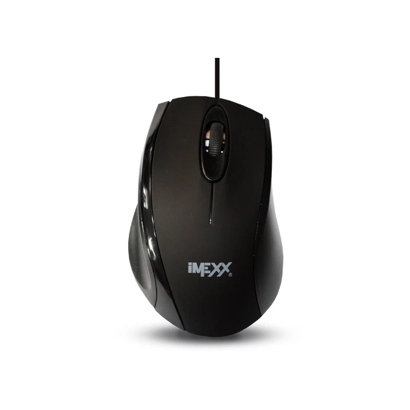 Mouse IMEXX USB 3D Optical — Ratón Alámbrico para PC y Laptop