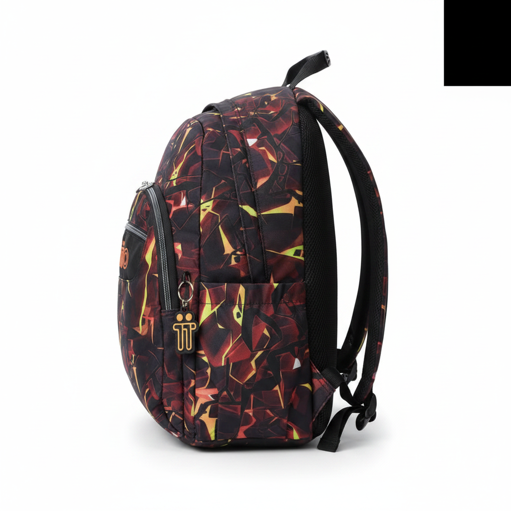 Mochila Totto Lava – Vista lateral