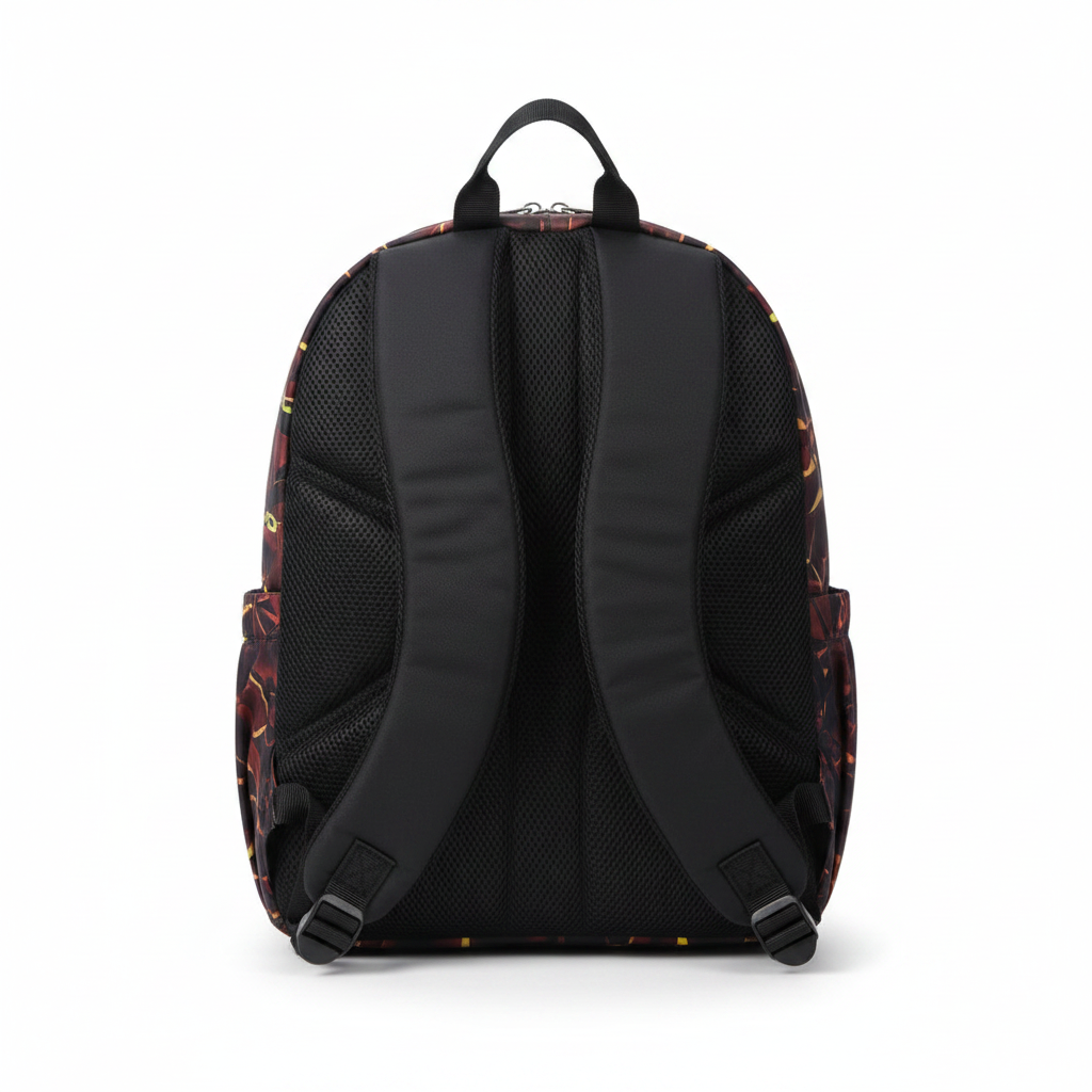 Mochila Totto Lava – Vista trasera