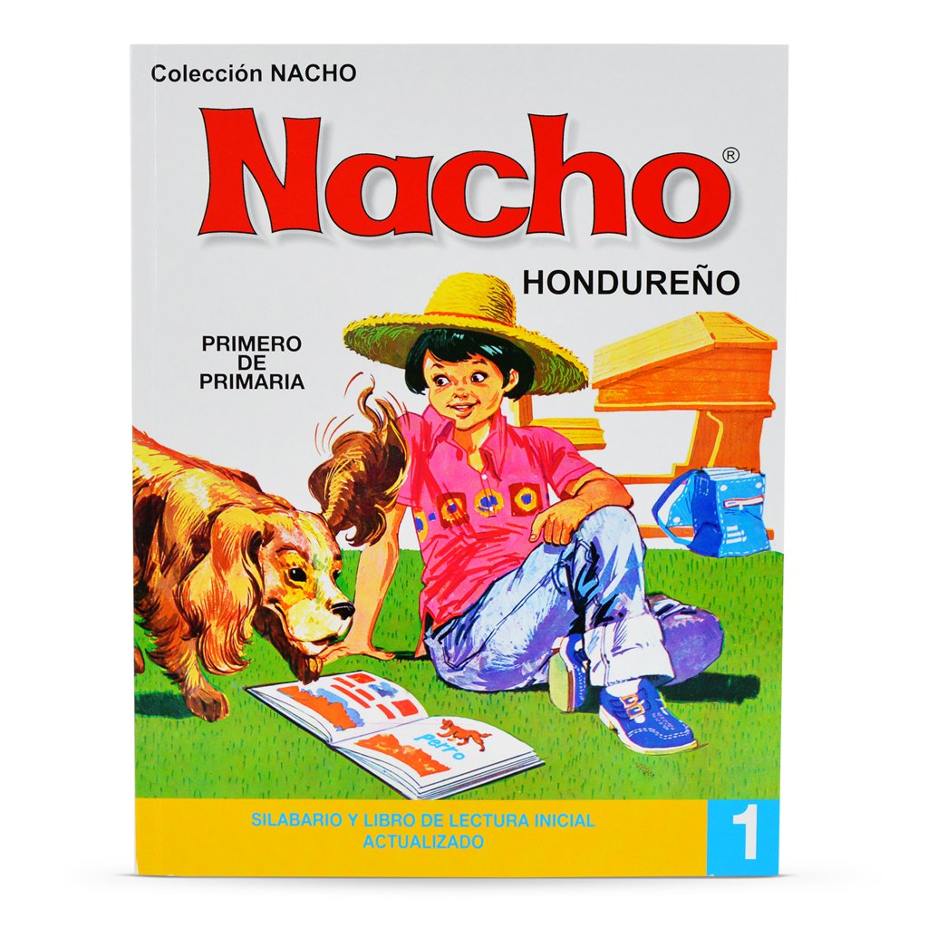 Libro Nacho Hondureño de Lectura — Primero de Primaria (Susaeta), portada