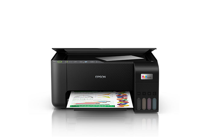 Impresora Epson EcoTank L3250 Wifi Multifuncional - vista frontal
