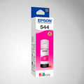 Botella y caja de tinta Epson 544 magenta para impresoras EcoTank